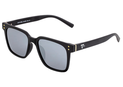 Sixty One Capri Polarized Sunglasses - Black/Silver