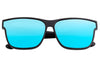 Sixty One Delos Polarized Sunglasses - Black/Blue