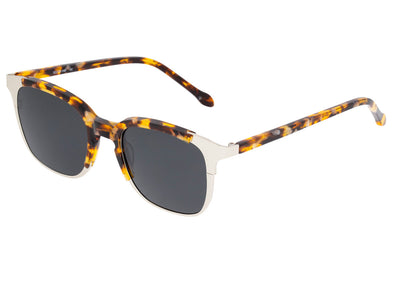 Sixty One Kewarra Polarized Sunglasses - Silver/Black
