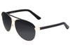 Sixty One Wreck Polarized Sunglasses - Gold/Black