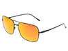 Sixty One Teewah Polarized Sunglasses - Black/Red-Yellow
