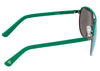 Sixty One Wreck Polarized Sunglasses - Gunmetal/Green SIXS107GM