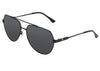 Sixty One Costa Polarized Sunglasses - Black/Black