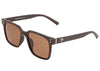 Sixty One Carpi Polarized Sunglasses - Brown/Brown