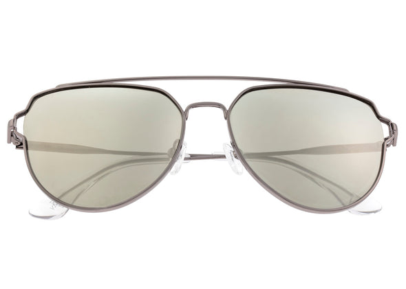 Sixty One Nudge Polarized Sunglasses - Gunmetal/Silver