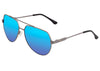 Sixty One Costa Polarized Sunglasses - Gunmetal/Blue
