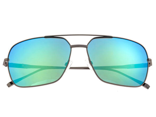 Sixty One Teewah Polarized Sunglasses - Gunmetal/Blue-Green