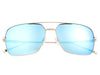 Sixty One Teewah Polarized Sunglasses - Silver/Celeste