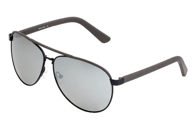 Sixty One Wreck Polarized Sunglasses - Black/Silver