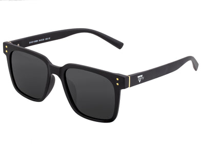 Sixty One Carpi Polarized Sunglasses - Black/Black