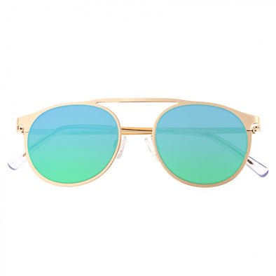 Sixty One Avalon Sunglasses - Gold/Green