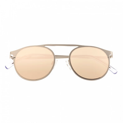 Sixty One Avalon Sunglasses - Silver/Rose Gold